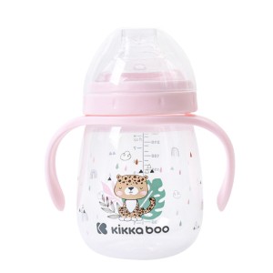 Κύπελλο Με Στόμιο Σιλικόνης 240ml Savanna Ροζ Kikka Boo