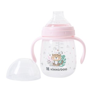 Κύπελλο Με Στόμιο Σιλικόνης 240ml Savanna Ροζ Kikka Boo
