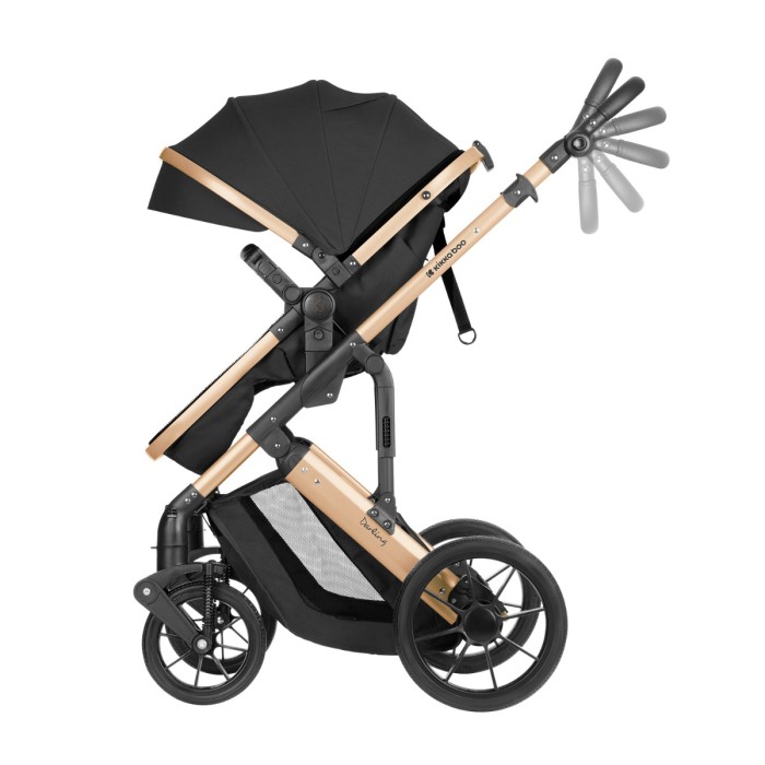 Καρότσι 3σε1 με μετατρεπόμενο κάθισμα Darling Μαύρο 2024 - Kikka Boo Καρότσι 3σε1 με μετατρεπόμενο κάθισμα Darling Μαύρο 2024 - Kikka Boo