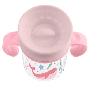 Kikka Boo Εκπαιδευτικό Κύπελλο 360° 300ml Deep Sea Pink Kikka Boo Εκπαιδευτικό Κύπελλο 360° 300ml Deep Sea Pink