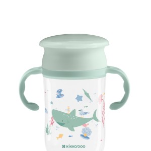 Kikka Boo Εκπαιδευτικό Κύπελλο 360° 300ml Deep Sea Mint