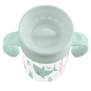 Kikka Boo Εκπαιδευτικό Κύπελλο 360° 300ml Deep Sea Mint