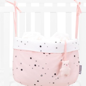 Kikka Boo Καλάθι Αποθήκευσης Για Πάνες Bear With Me Ροζ Kikka Boo Καλάθι Αποθήκευσης Για Πάνες Bear With Me Ροζ