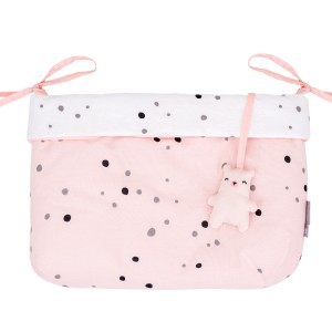 Kikka Boo Καλάθι Αποθήκευσης Για Πάνες Bear With Me Ροζ