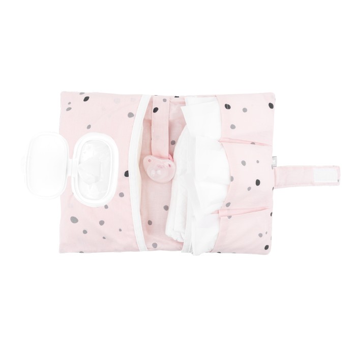 Θήκη για πάνες Bear with me Ροζ - Kikka Boo Θήκη για πάνες Bear with me Ροζ - Kikka Boo