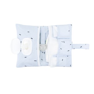 Θήκη για πάνες Bear with me Μπλε  - Kikka Boo