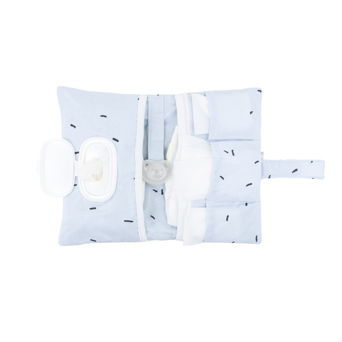 Θήκη για πάνες Bear with me Μπλε - Kikka Boo Θήκη για πάνες Bear with me Μπλε - Kikka Boo