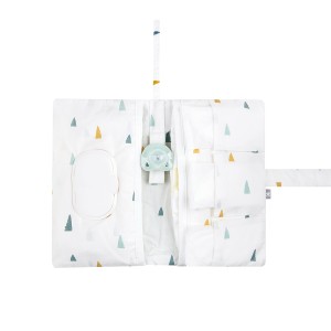 Υφασμάτινη Θήκη Για Πάνες & Μωρομάντηλα Elephant Time Kikka Boo Υφασμάτινη Θήκη Για Πάνες & Μωρομάντηλα Elephant Time Kikka Boo