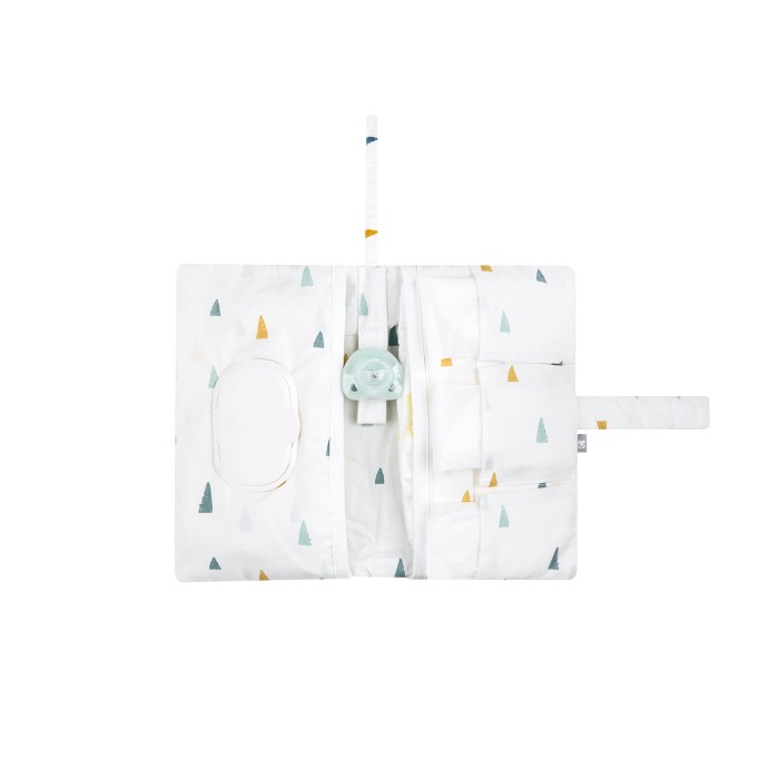 Υφασμάτινη Θήκη Για Πάνες & Μωρομάντηλα Elephant Time Kikka Boo Υφασμάτινη Θήκη Για Πάνες & Μωρομάντηλα Elephant Time Kikka Boo