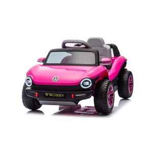 Επαναφορτιζόμενο Αυτοκίνητο Licensed Volkswagen E Buggy Ροζ - Kikka Boo