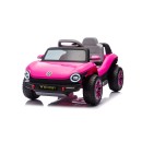Επαναφορτιζόμενο Αυτοκίνητο Licensed Volkswagen E Buggy Ροζ - Kikka Boo