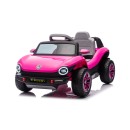 Επαναφορτιζόμενο Αυτοκίνητο Licensed Volkswagen E Buggy Ροζ - Kikka Boo
