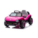 Επαναφορτιζόμενο Αυτοκίνητο Licensed Volkswagen E Buggy Ροζ - Kikka Boo