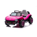 Επαναφορτιζόμενο Αυτοκίνητο Licensed Volkswagen E Buggy Ροζ - Kikka Boo