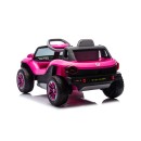 Επαναφορτιζόμενο Αυτοκίνητο Licensed Volkswagen E Buggy Ροζ - Kikka Boo