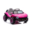 Επαναφορτιζόμενο Αυτοκίνητο Licensed Volkswagen E Buggy Ροζ - Kikka Boo
