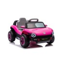 Επαναφορτιζόμενο Αυτοκίνητο Licensed Volkswagen E Buggy Ροζ - Kikka Boo