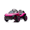 Επαναφορτιζόμενο Αυτοκίνητο Licensed Volkswagen E Buggy Ροζ - Kikka Boo