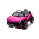 Επαναφορτιζόμενο Αυτοκίνητο Licensed Volkswagen E Buggy Ροζ - Kikka Boo