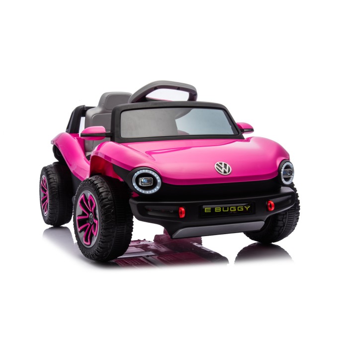 Επαναφορτιζόμενο Αυτοκίνητο Licensed Volkswagen E Buggy Ροζ - Kikka Boo