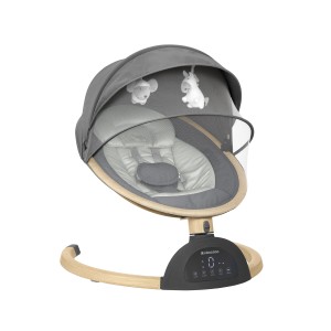 Ηλεκτρικό Ρηλάξ Πλευρικής ΚίνησηςAshlee Dark Grey 2025 - Kikka Boo