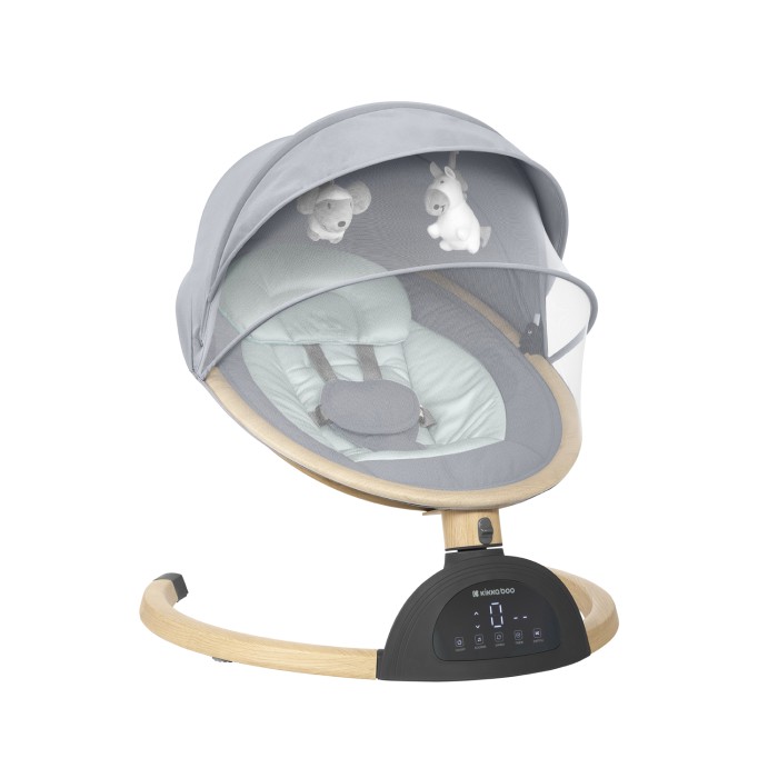 Ηλεκτρικό Ρηλάξ side-to-side Ashlee Ανοιχτό Γκρι 2025 - Kikka Boo Ηλεκτρικό Ρηλάξ side-to-side Ashlee Ανοιχτό Γκρι 2025 - Kikka Boo