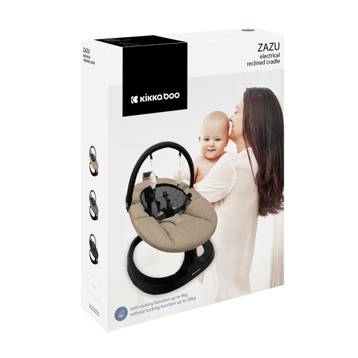 Ηλεκτρικό Ρηλάξ Zazu Μπεζ - Kikka Boo Ηλεκτρικό Ρηλάξ Zazu Μπεζ - Kikka Boo