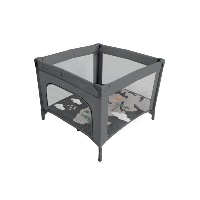 Πάρκο Enjoy North America Γκρι 2026 - Kikka Boo Πάρκο Enjoy North America Γκρι 2026 - Kikka Boo