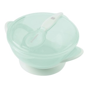 Μπολ με κουτάλι Feedy Μέντα - Kikka Boo