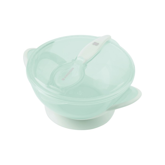 Μπολ με κουτάλι Feedy Μέντα - Kikka Boo