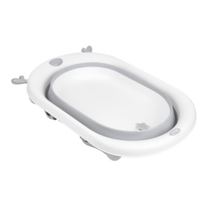 Πτυσσόμενη Βρεφική Μπανιέρα Foldy Γκρι Kikka Boo Πτυσσόμενη Βρεφική Μπανιέρα Foldy Γκρι Kikka Boo