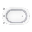 Πτυσσόμενη Βρεφική Μπανιέρα Foldy Γκρι Kikka Boo