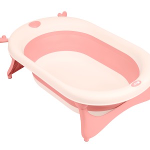 Πτυσσόμενη Βρεφική Μπανιέρα Foldy Pink Kikka Boo