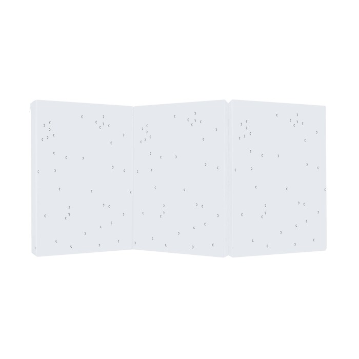 Αναδιπλούμενο Στρώμα 60/120/5 cm Stripy Friends - Kikka Boo Αναδιπλούμενο Στρώμα 60/120/5 cm Stripy Friends - Kikka Boo