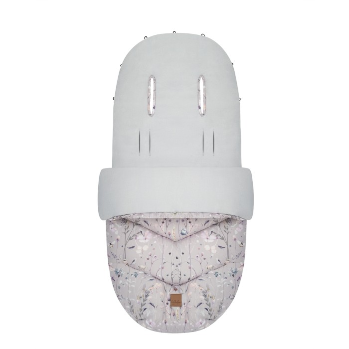 Kikka Boo Ποδόσακος Πολυτελείας Secret Garden Grey Kikka Boo Ποδόσακος Πολυτελείας Secret Garden Grey