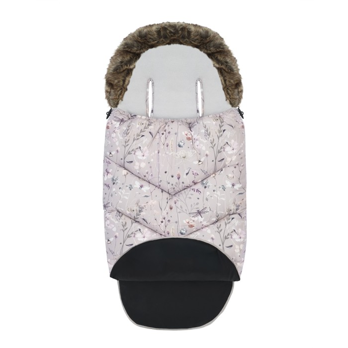 Kikka Boo Ποδόσακος Πολυτελείας Secret Garden Grey Kikka Boo Ποδόσακος Πολυτελείας Secret Garden Grey
