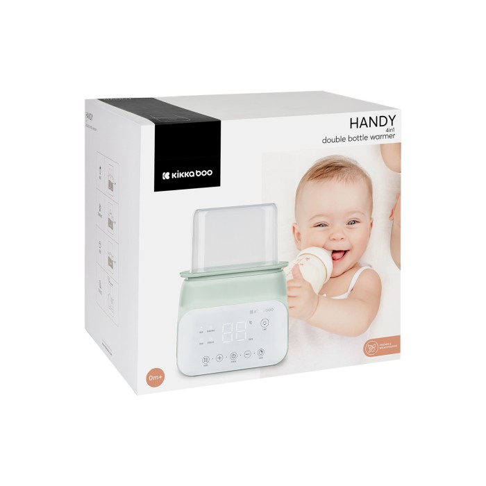 Θερμαντήρας Αποστειρωτής Μπιμπερό 4 σε 1 Handy Μέντα Kikka Boo Θερμαντήρας Αποστειρωτής Μπιμπερό 4 σε 1 Handy Μέντα Kikka Boo