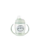 Kikka Boo Κύπελλο Με Στόμιο Σιλικόνης 200ml Happy Face Mint Kikka Boo Κύπελλο Με Στόμιο Σιλικόνης 200ml Happy Face Mint