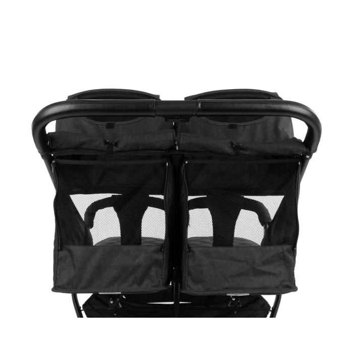 Καρότσι διδύμων  Happy 2 Black 2023 Kikka Boo