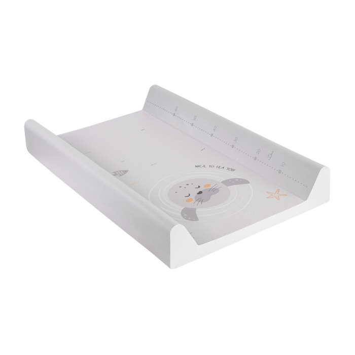 Σκληρή αλλαξιέρα PVC 50x70εκ. Seally Me - Kikka Boo Σκληρή αλλαξιέρα PVC 50x70εκ. Seally Me - Kikka Boo