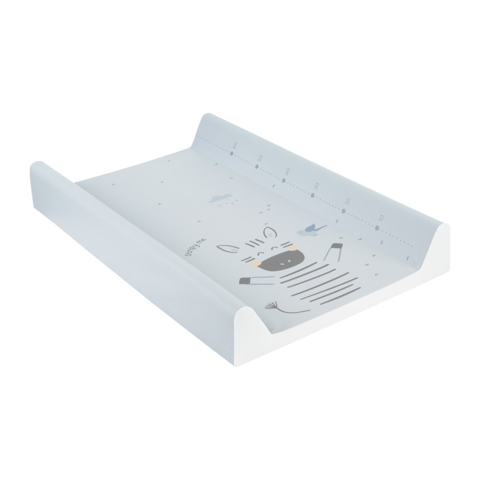 Σκληρή αλλαξιέρα PVC 50x70εκ. Stripy Friends - Kikka Boo