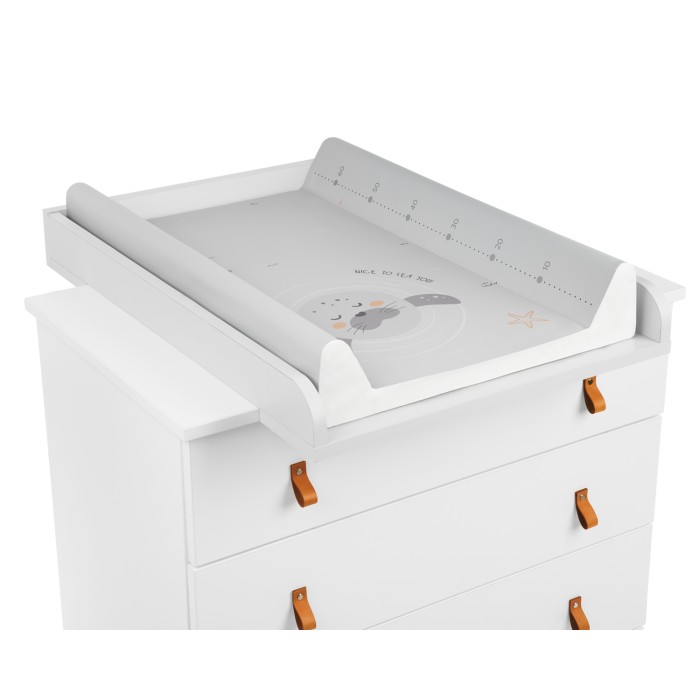 Σκληρή αλλαξιέρα PVC 50x70εκ. Seally Me - Kikka Boo Σκληρή αλλαξιέρα PVC 50x70εκ. Seally Me - Kikka Boo