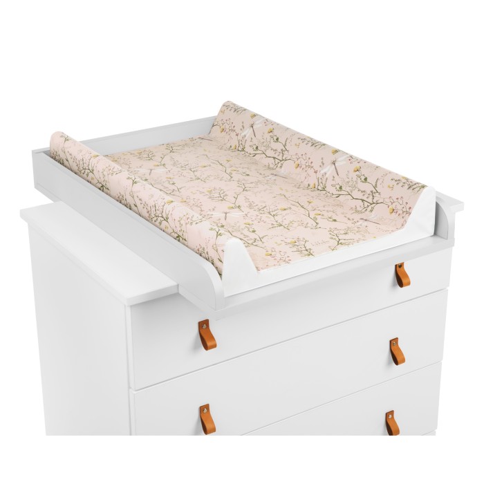 Σκληρή αδιάβροχη αλλαξιέρα PVC 50x80εκ. Secret Garden Μπεζ  - Kikka Boo