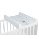 Σκληρή αδιάβροχη αλλαξιέρα PVC 50x80εκ. Stripy Friends - Kikka Boo Σκληρή αδιάβροχη αλλαξιέρα PVC 50x80εκ. Stripy Friends - Kikka Boo