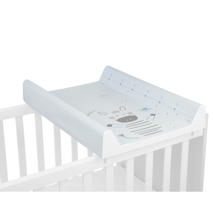 Σκληρή αδιάβροχη αλλαξιέρα PVC 50x80εκ. Stripy Friends - Kikka Boo Σκληρή αδιάβροχη αλλαξιέρα PVC 50x80εκ. Stripy Friends - Kikka Boo