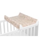 Σκληρή αδιάβροχη αλλαξιέρα PVC 50x80εκ. Secret Garden Μπεζ  - Kikka Boo