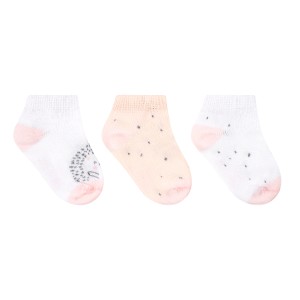 Βρεφικές καλοκαιρινές κάλτσες Hedge-hugs ροζ 1-2 ετών  - Kikka Boo