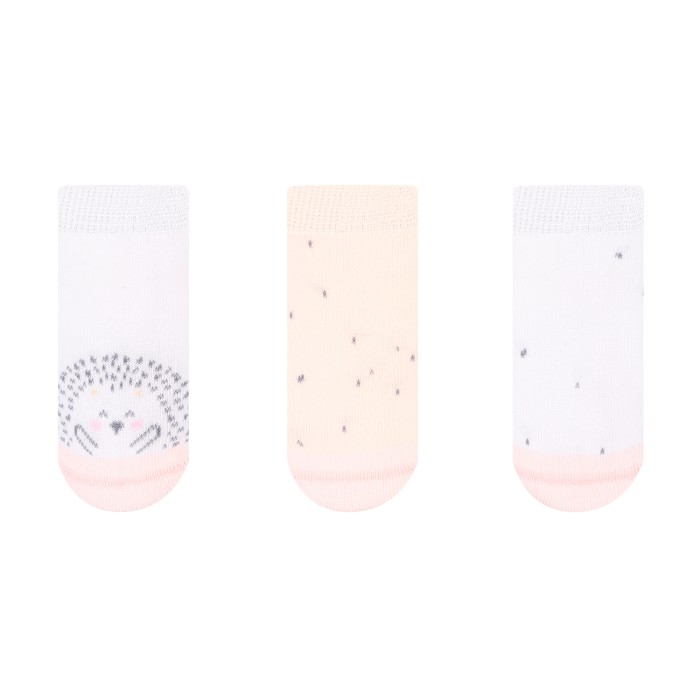 Βρεφικές καλοκαιρινές κάλτσες "Hedge-hugs" ροζ 0–6 μηνών - Kikka Boo