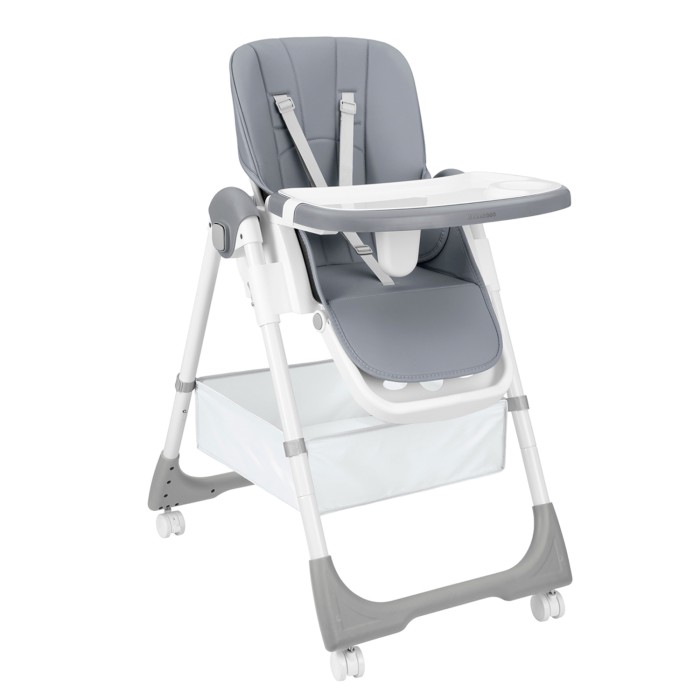 Καρεκλάκι φαγητού Spicy+ Γκρι - Kikka Boo Καρεκλάκι φαγητού Spicy+ Γκρι - Kikka Boo