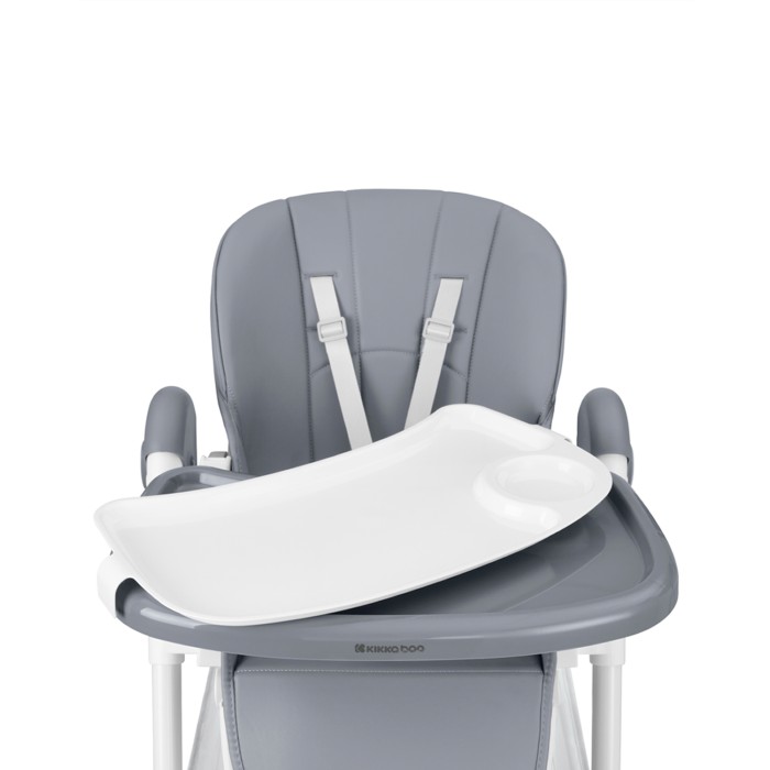 Καρεκλάκι φαγητού Spicy+ Γκρι - Kikka Boo Καρεκλάκι φαγητού Spicy+ Γκρι - Kikka Boo